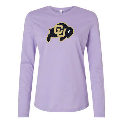 BELLA CANVAS  Colorado Buffaloes Jersey Long Sleeve Tee