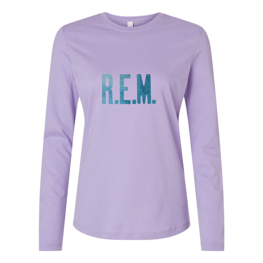 BELLA CANVAS R.E.M. Blue  Jersey Long Sleeve Tee