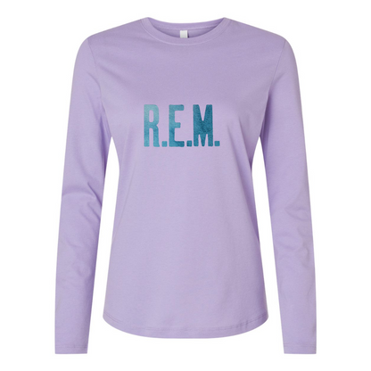 BELLA CANVAS R.E.M. Blue  Jersey Long Sleeve Tee