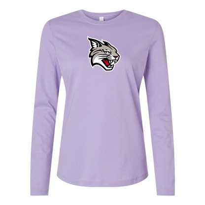 BELLA CANVAS   Davidson Wildcats Jersey Long Sleeve Tee
