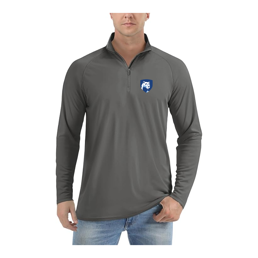 Men's Penn State Symbol Lightweight Quarter-Zip Athletic Shirt Long Sleeve Performance Wear