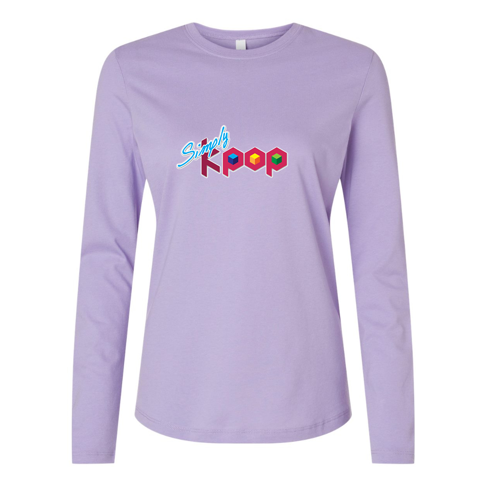 BELLA CANVAS Simply Kpop  Jersey Long Sleeve Tee