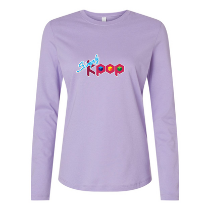 BELLA CANVAS Simply Kpop  Jersey Long Sleeve Tee