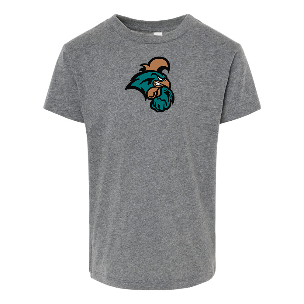 Coastal Carolina Chanticleers BELLA  CANVAS Toddler Jersey Tee