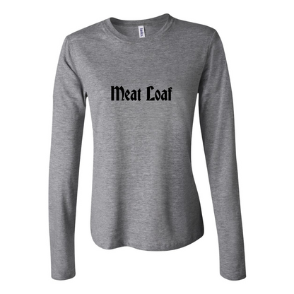 BELLA CANVAS Meat Loaf  Jersey Long Sleeve Tee