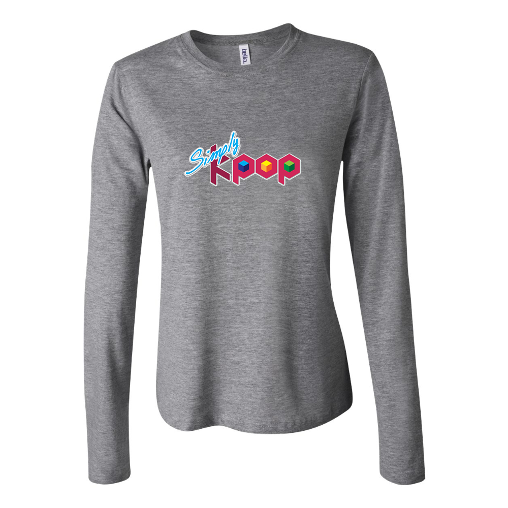 BELLA CANVAS Simply Kpop  Jersey Long Sleeve Tee