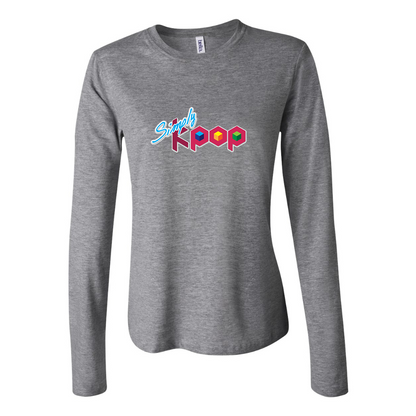 BELLA CANVAS Simply Kpop  Jersey Long Sleeve Tee