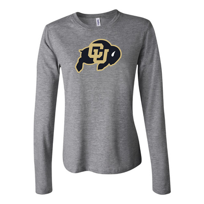 BELLA CANVAS  Colorado Buffaloes Jersey Long Sleeve Tee