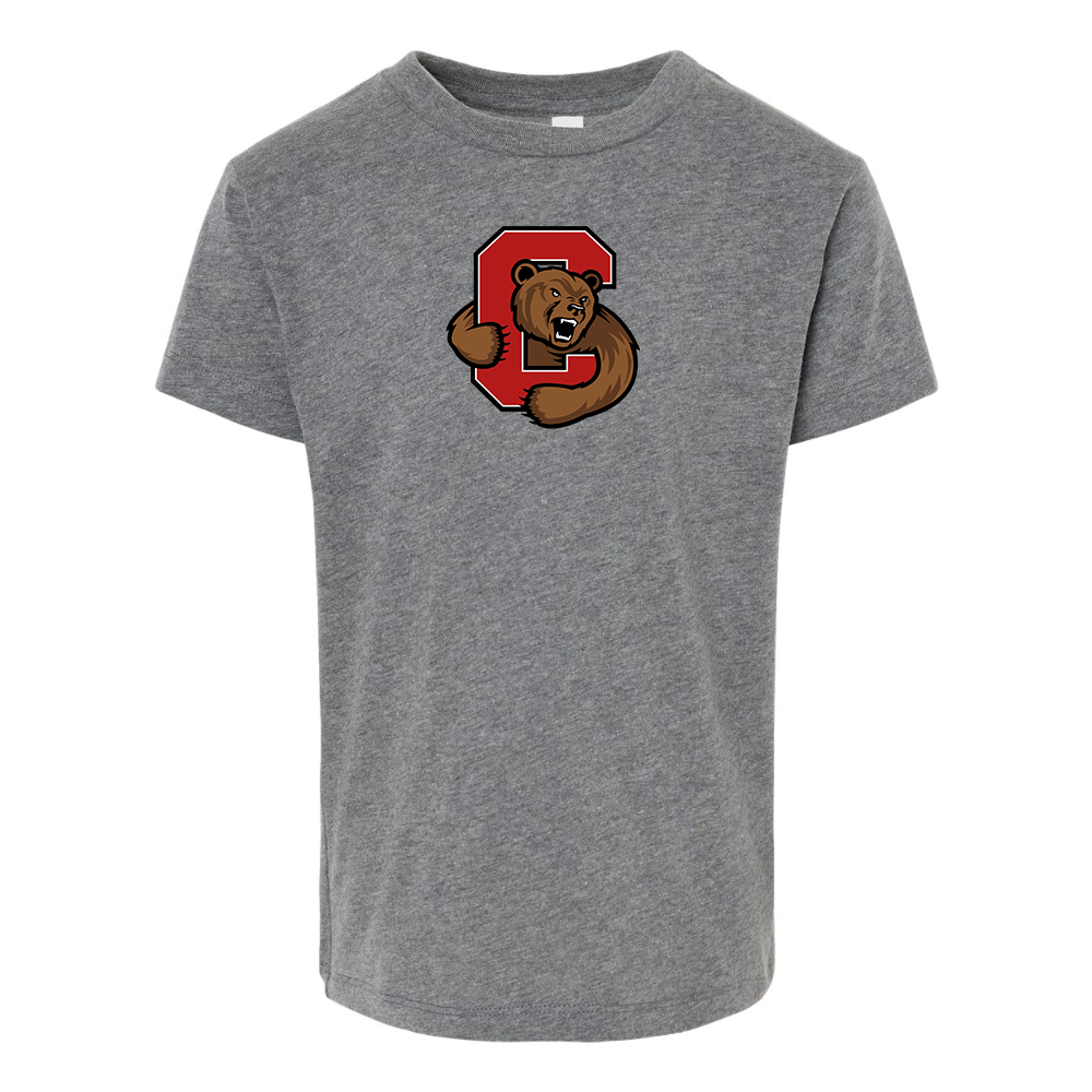 Cornell Big Red BELLA  CANVAS Toddler Jersey Tee