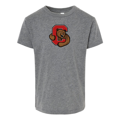 Cornell Big Red BELLA  CANVAS Toddler Jersey Tee