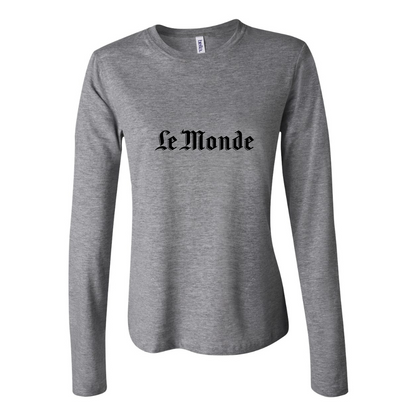 BELLA CANVAS Le Monde Jersey Long Sleeve Tee