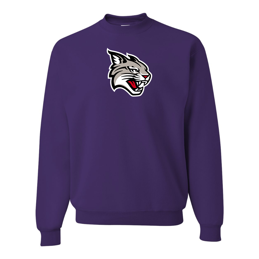 Men's  Davidson Wildcats JERZEES NuBlend Crewneck Sweatshirt