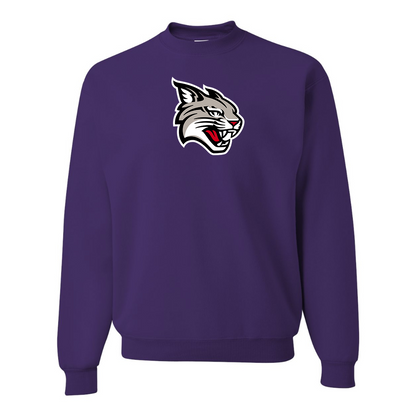 Men's  Davidson Wildcats JERZEES NuBlend Crewneck Sweatshirt