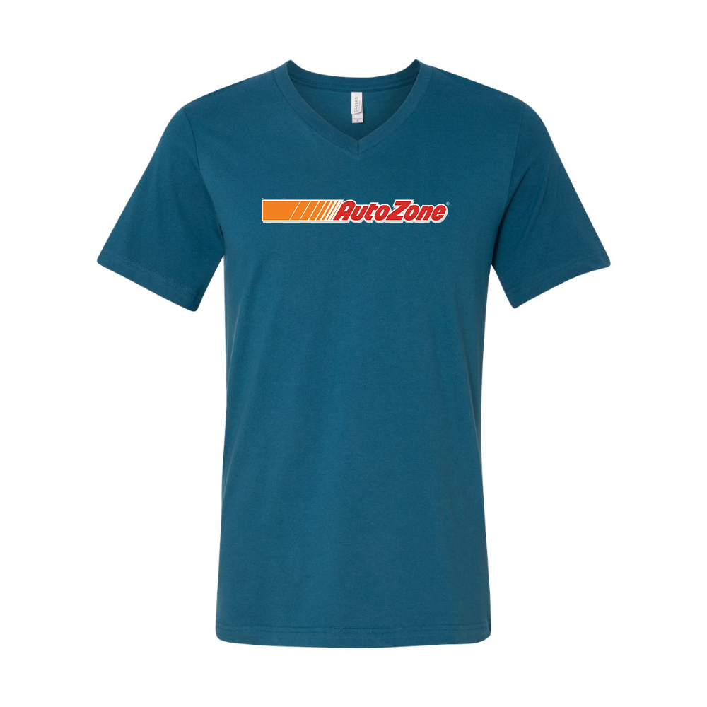 AutoZone Logo BELLA  CANVAS - Jersey V-Neck T-Shirt