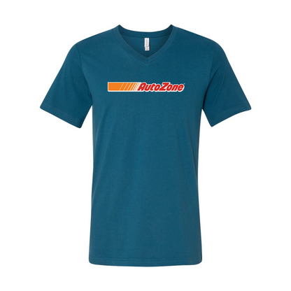 AutoZone Logo BELLA  CANVAS - Jersey V-Neck T-Shirt