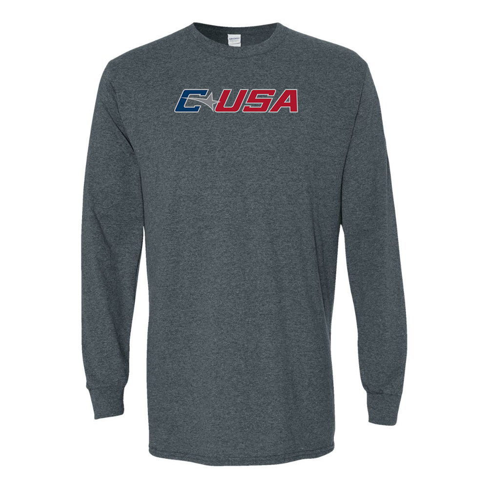 Men's  Conference USAl Gildan Heavy Cotton Long Sleeve T-Shirt