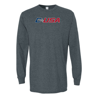 Men's  Conference USAl Gildan Heavy Cotton Long Sleeve T-Shirt