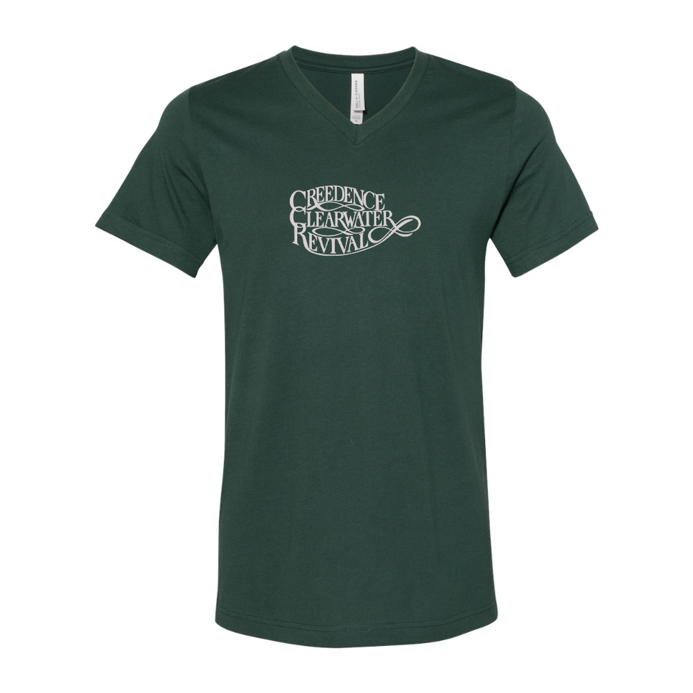 Creedence Clearwater Revival BELLA  CANVAS - Jersey V-Neck T-Shirt