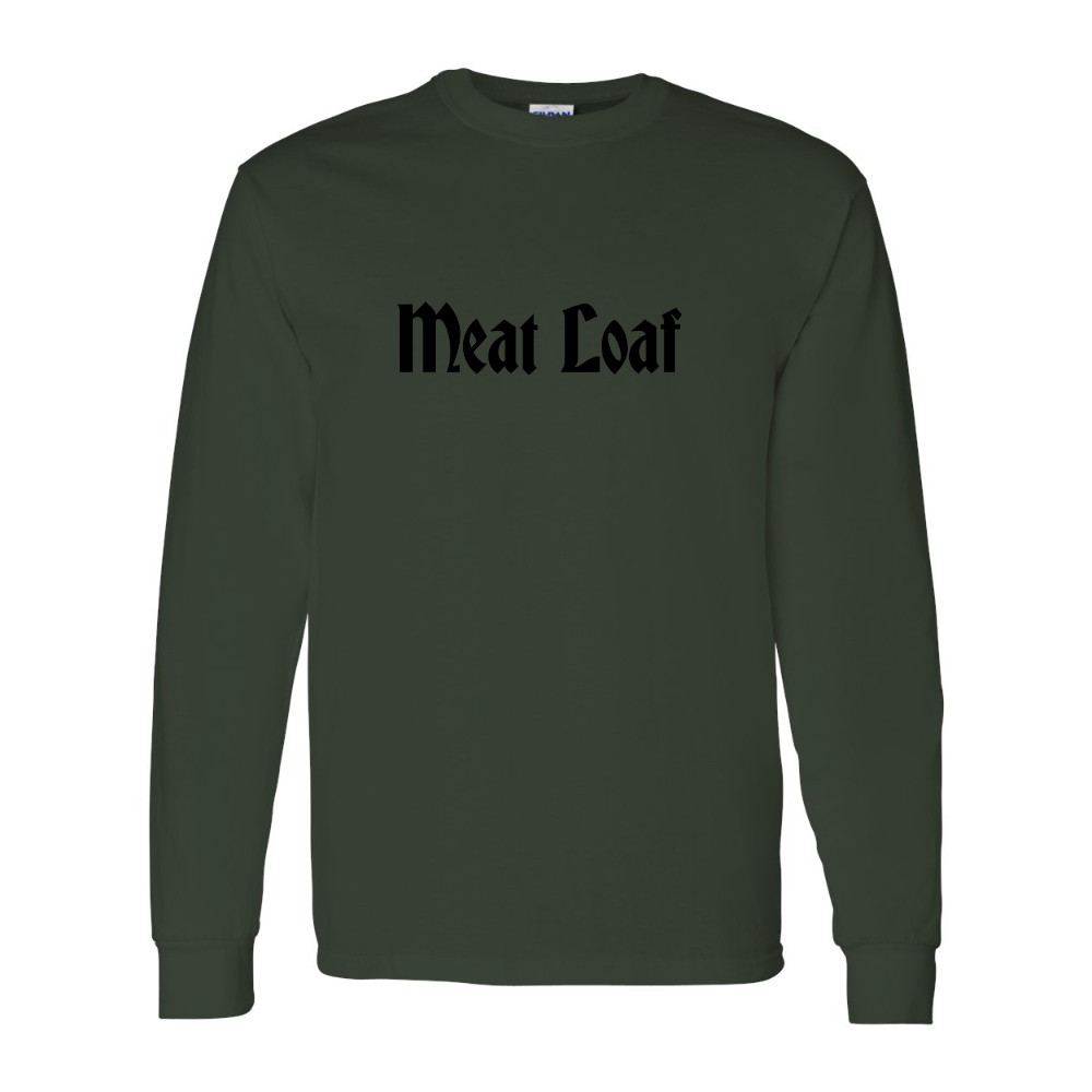 Men's Meat Loaf   Gildan Heavy Cotton Long Sleeve T-Shirt