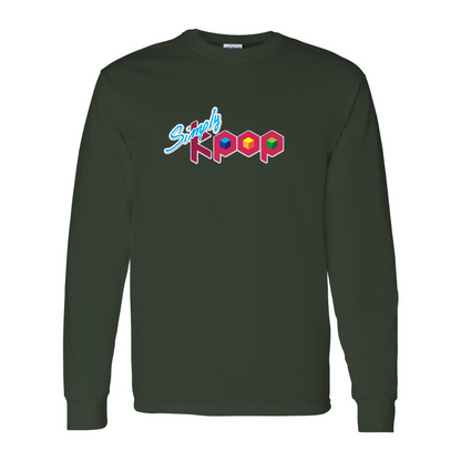 Men's  Simply Kpop  Gildan Heavy Cotton Long Sleeve T-Shirt