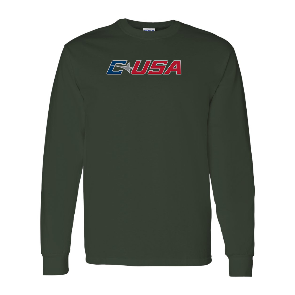 Men's  Conference USAl Gildan Heavy Cotton Long Sleeve T-Shirt