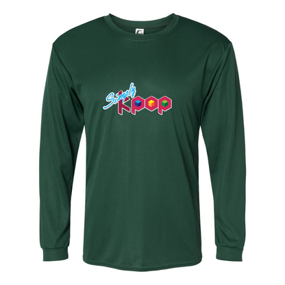 Men's Simply Kpop Performance Long Sleeve T-Shirt