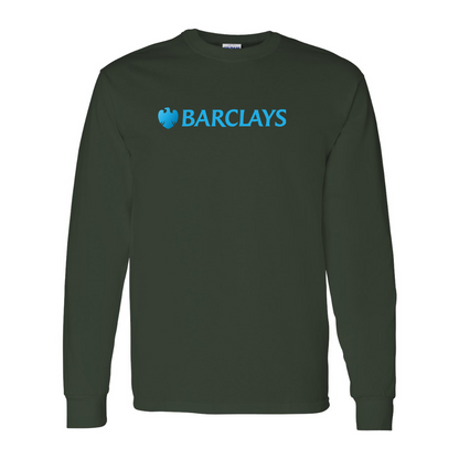 Men's  Barclays Gildan Heavy Cotton Long Sleeve T-Shirt