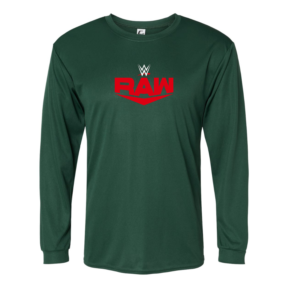 Men's  WWE Raw Performance Long Sleeve T-Shirt