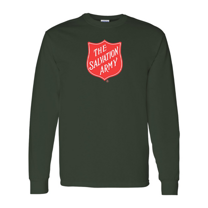Men's  The Salvation Army  Gildan Heavy Cotton Long Sleeve T-Shirt