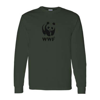 Men's  WWF  Gildan Heavy Cotton Long Sleeve T-Shirt