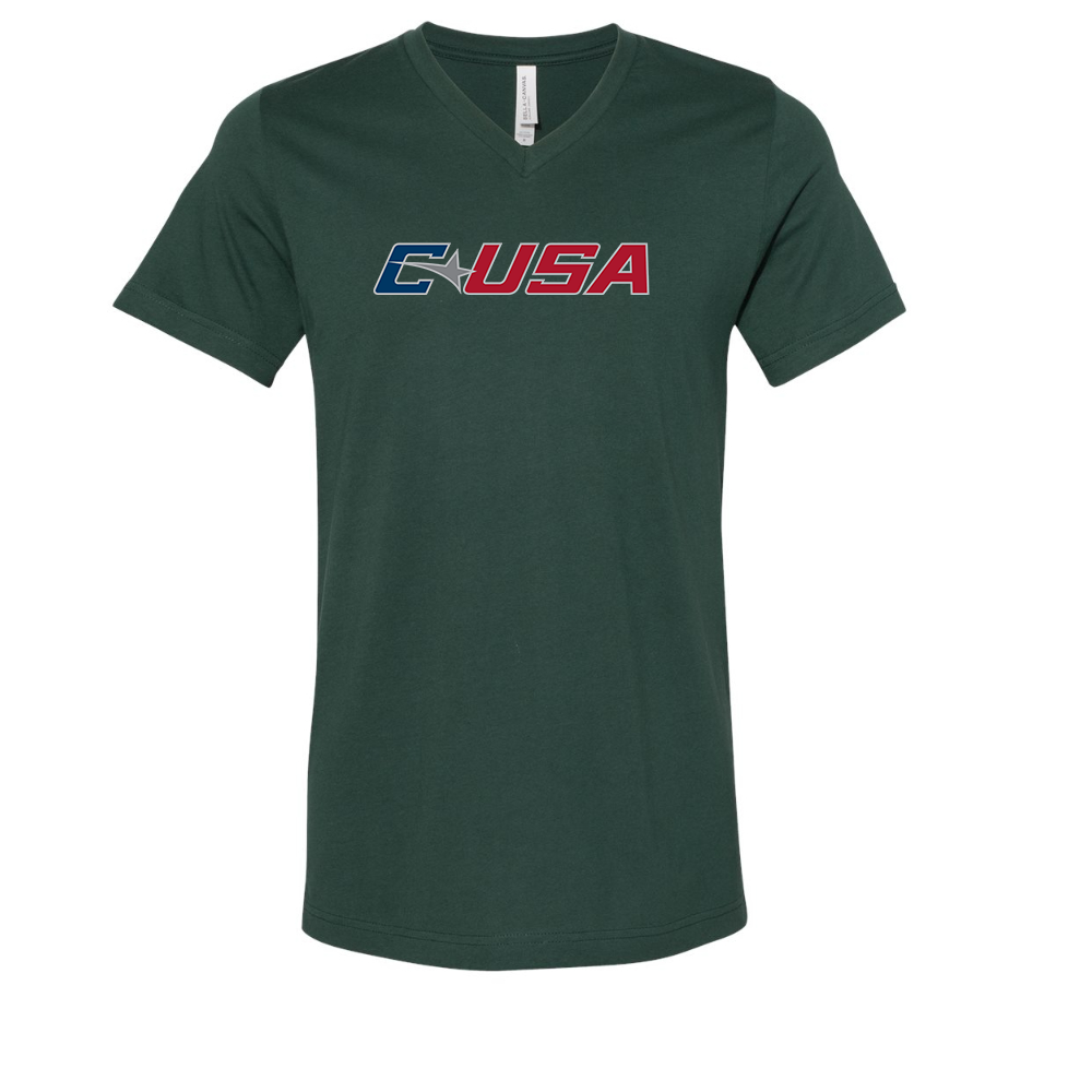 Conference USAl BELLA  CANVAS - Jersey V-Neck T-Shirt