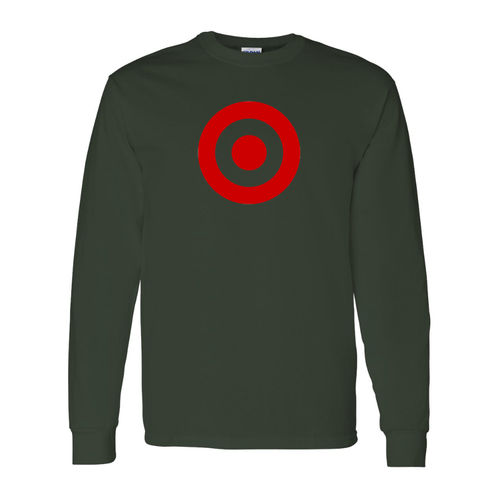 Men's  Target Gildan Heavy Cotton Long Sleeve T-Shirt