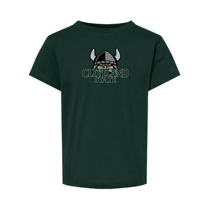 Cleveland State Vikings BELLA  CANVAS Toddler Jersey Tee