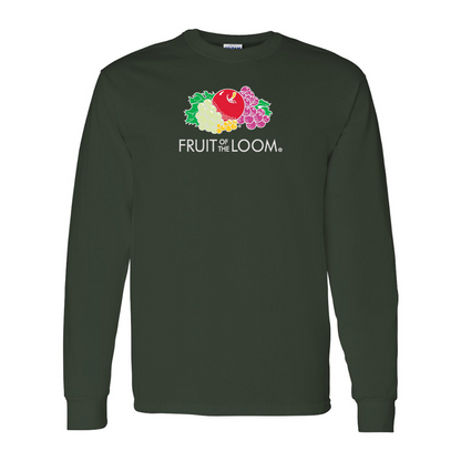 Men's Fruit Of the Loom Gildan Heavy Cotton Long Sleeve T-Shirt