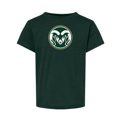 Colorado State Rams BELLA  CANVAS Toddler Jersey Tee