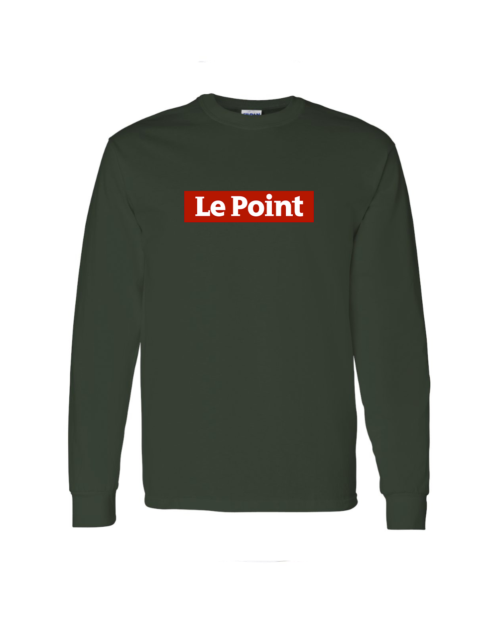 Men's  Le Point Gildan Heavy Cotton Long Sleeve T-Shirt
