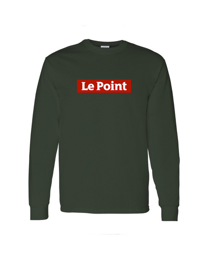 Men's  Le Point Gildan Heavy Cotton Long Sleeve T-Shirt