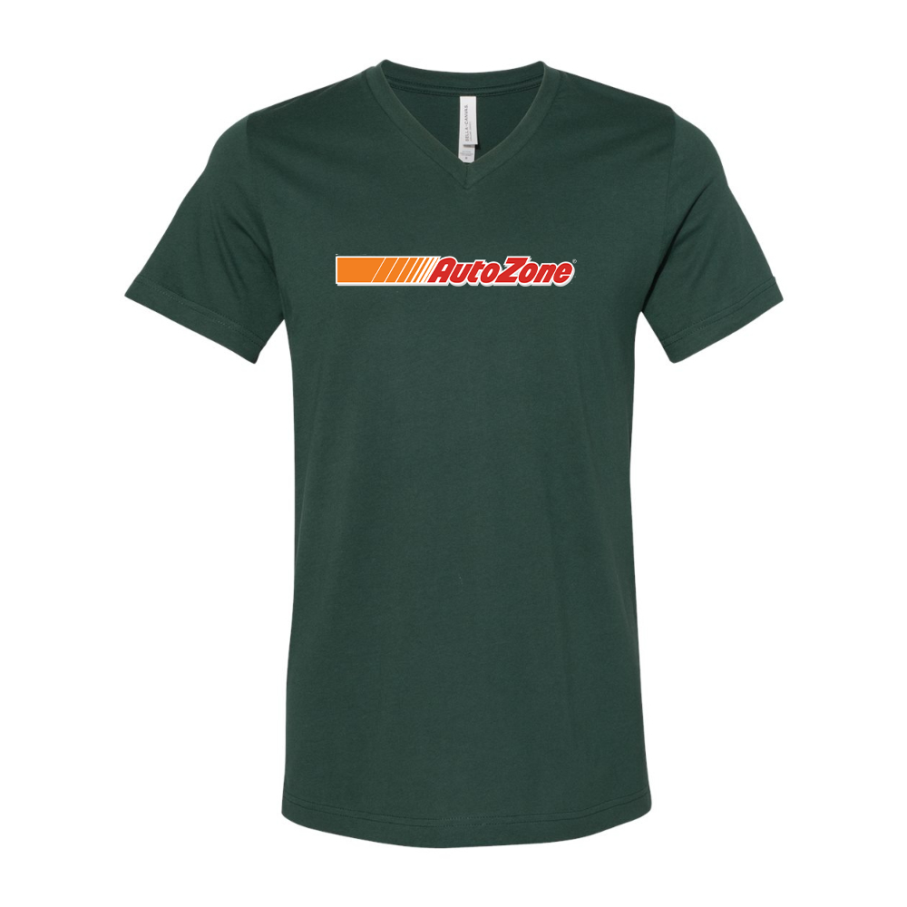 AutoZone Logo BELLA  CANVAS - Jersey V-Neck T-Shirt