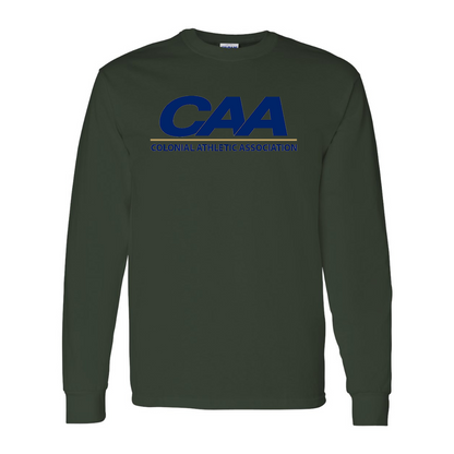 Men's Colonial Athletic Association Gildan Heavy Cotton Long Sleeve T-Shirt