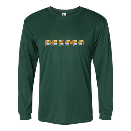 Men's Kansas Performance Long Sleeve T-Shirt
