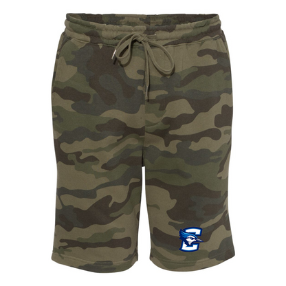 Men's  Creighton Bluejays Independent Trading Co Midweight Fleece Short
