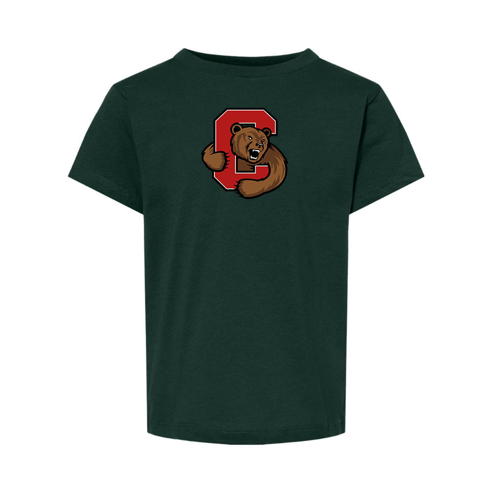 Cornell Big Red BELLA  CANVAS Toddler Jersey Tee
