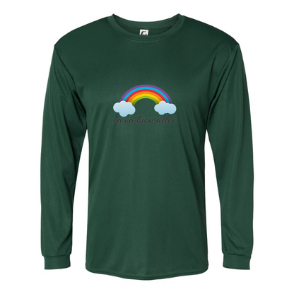 Men's Ça va bien aller Performance Long Sleeve T-Shirt