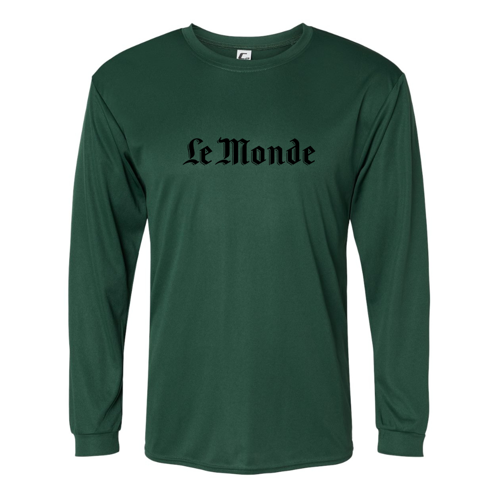 Men's Le Monde  Performance Long Sleeve T-Shirt