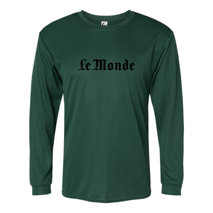 Men's Le Monde  Performance Long Sleeve T-Shirt