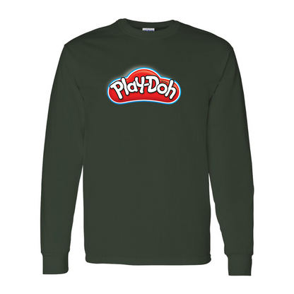 Men's Play Doh Gildan Heavy Cotton Long Sleeve T-Shirt