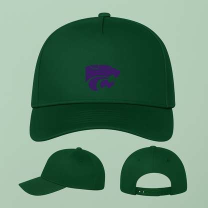 Kansas State Wildcats Logo Five Panel Twill Snapback Cap