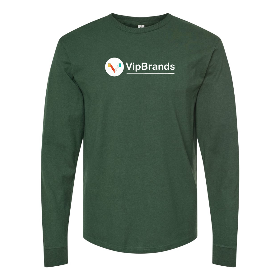 Men's VipBrands  Logo Cotton Long Sleeve T-Shirt