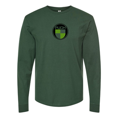 Men's Puch Logo Cotton Long Sleeve T-Shirt