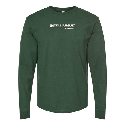 Men's Intelliwave Technologies Logo Cotton Long Sleeve T-Shirt